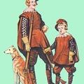 1635 г. Дворянин и мальчик в охотничьих костюмах